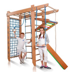 Playset Gymnast 240 with Rope set and Slide - 4