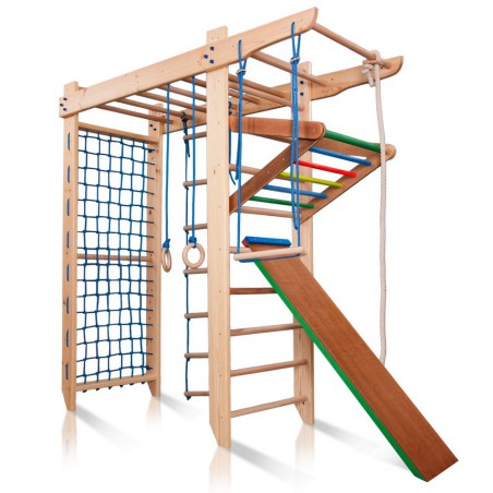 Playset Gymnast 240 with Rope set and Slide - 2