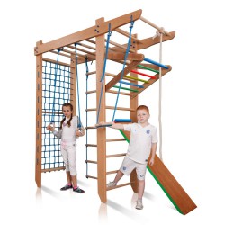Playset Gymnast 220 with Rope set and Slide - 5