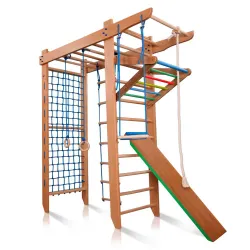   Spielset Gymnast 220 mit Seilsatz und Rutsche - 7446043372354 - 5