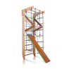   Climbing frame 240-2 with Rope set and Slide Plus -  - 7