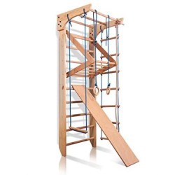 Climbing frame 240-2 with Rope set and Slide Plus