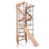 Climbing frame 240-2 with Rope set and Slide Plus - 1