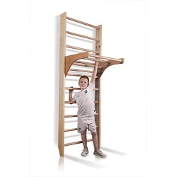   Climbing frame 220-3 with Rope set and Slide - 6096126444426 - 2