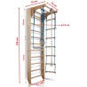   Climbing frame 240-3 with Rope Set - 6096123674673 - 1