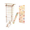 Climbing frame Unique with Climbing wall and Climbing board - 2