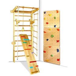 Climbing frame Pro with Climbing wall and Climbing board - 1