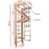   Climbing frame 220-2 with Rope set Plus - 6096133517571 - 2