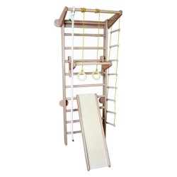 Climbing frame Pro with Rope set and Slide - 2