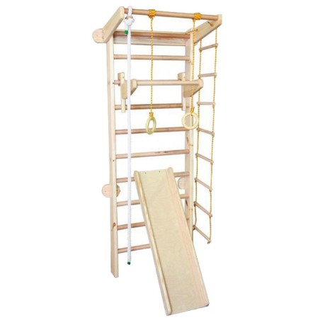 Climbing frame Pro with Rope set and Slide - 1