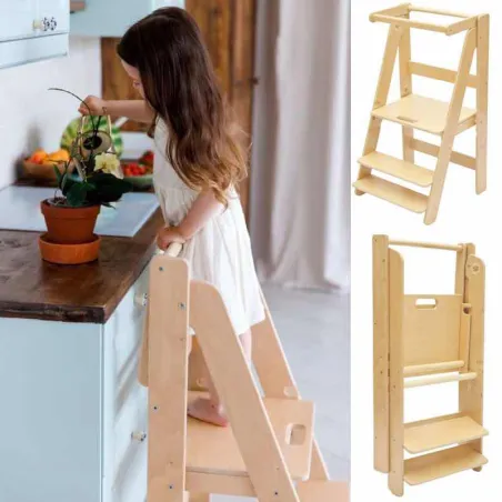 Foldable Learning Tower – madandmom