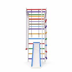 Climbing frame 220-2 with Rope set and Slide Plus - 15