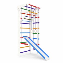 Climbing frame 220-2 with Rope set and Slide Plus - 14