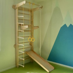 Climbing frame Pro with Rope set and Slide