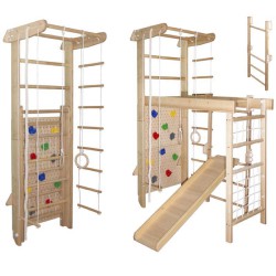 Climbing frame Transformer 1-1 Plus with Climewall, Pikler, Slide