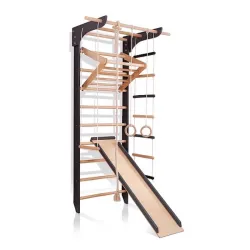 Climbing frame 240-4 with Rope set and Slide Plus