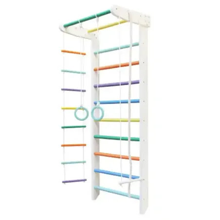 Wall Bars Model 1 with Rope Set - - 13 Wall Bars Model 1 with Rope Set - - 13