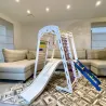 Playcorner Draco 4 with Extra Side Table and Wave Slide | Juliard.Club