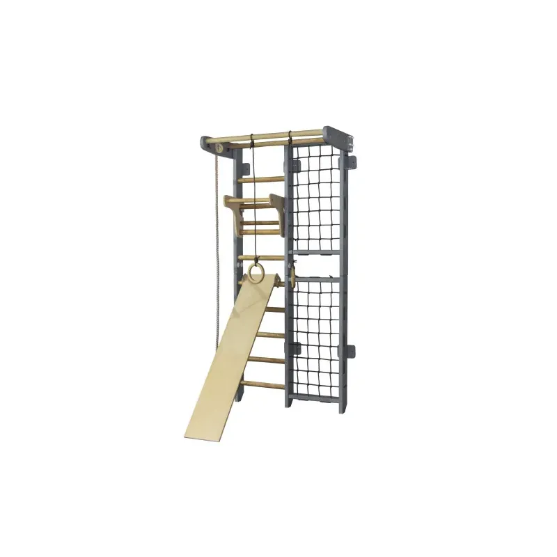   Spalliere Gladiator con Set da Arrampicata e Scivolo - 7446043365318 - 6