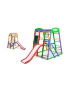 Wooden Playcorners with Slide